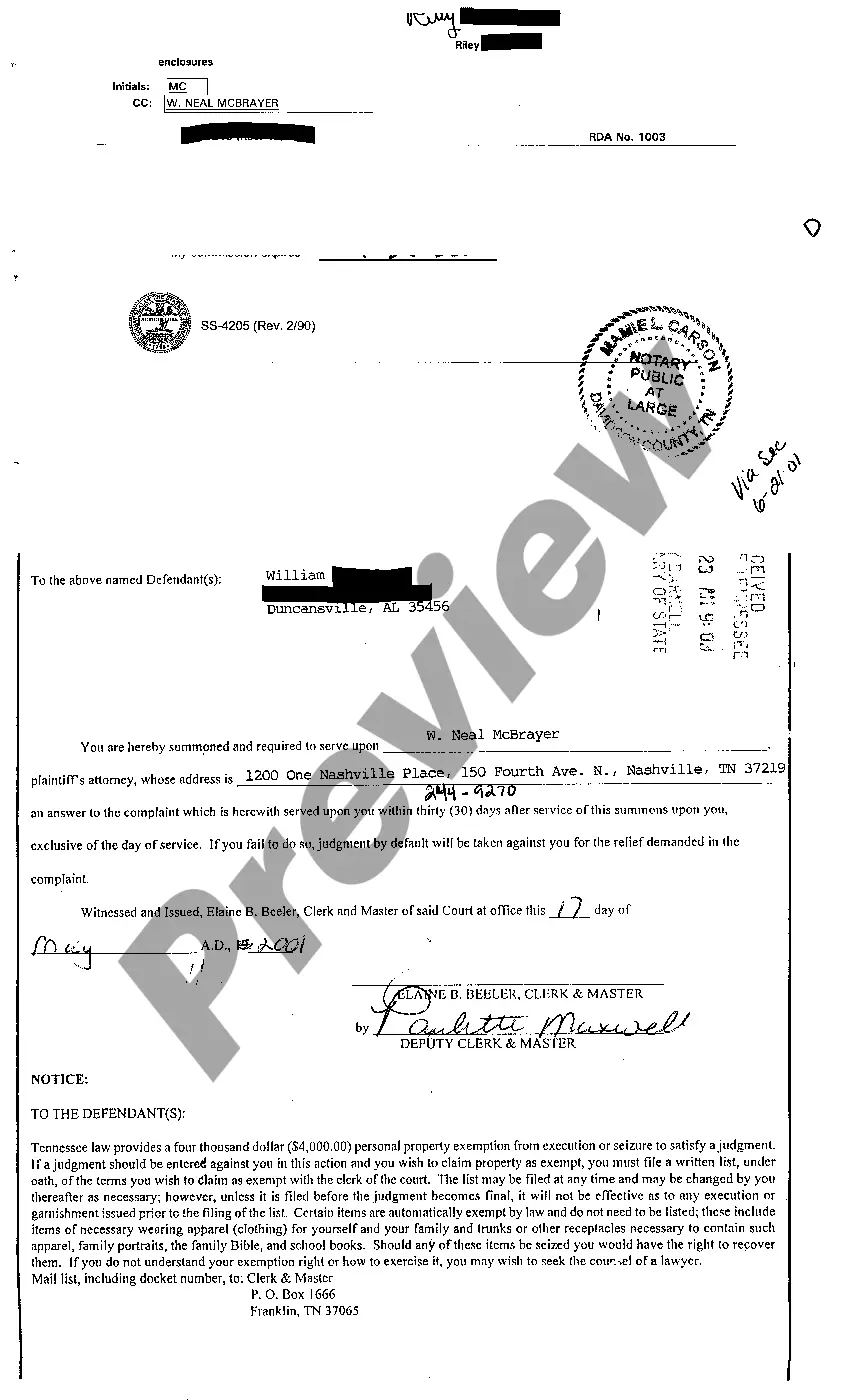 Preview A05 Exhibit D - Specific Guaranty of Obligations of Lessee