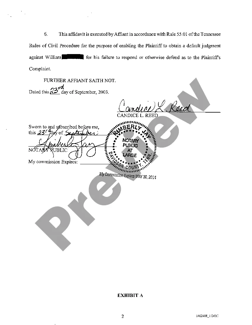 Preview A07 Affidavit of Plaintiff's Attorney