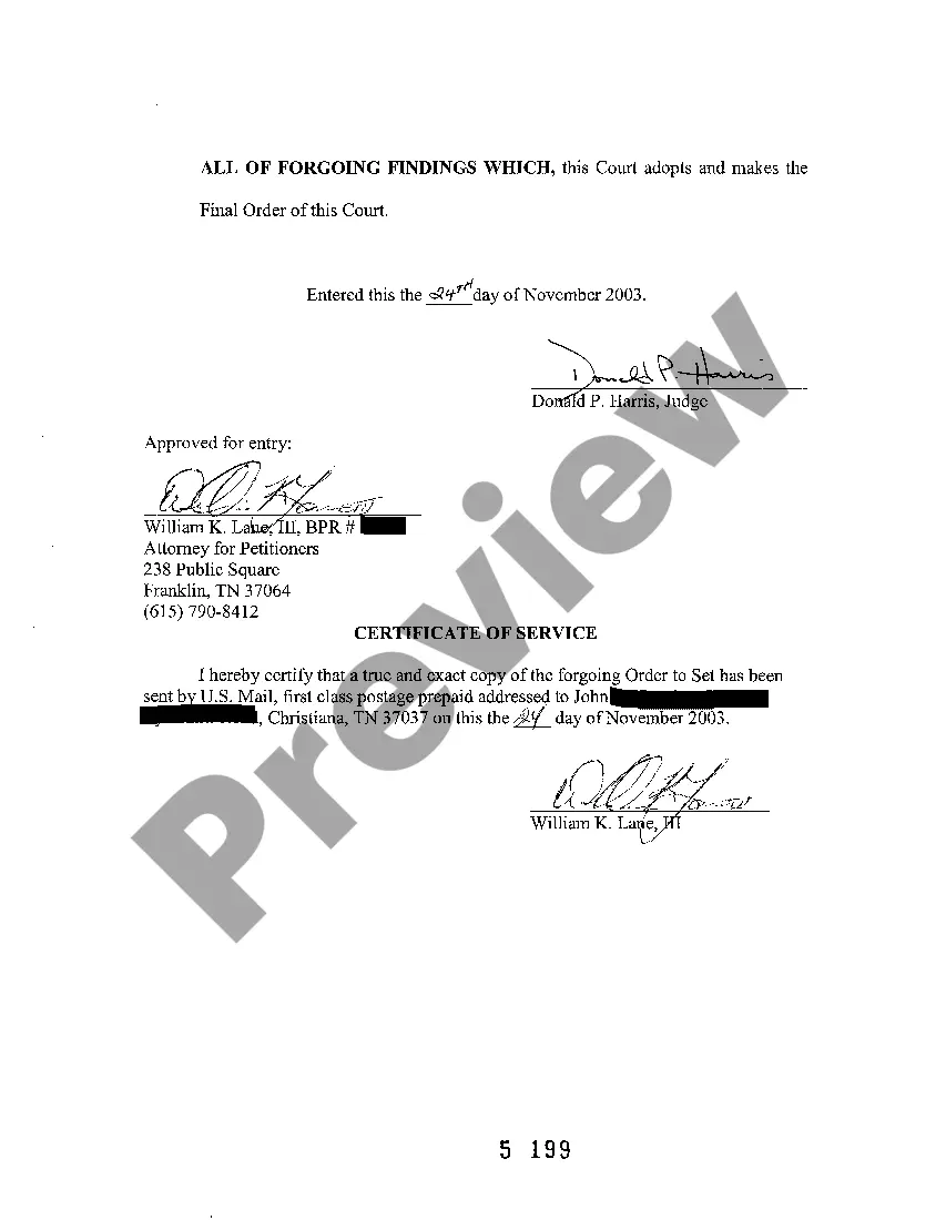 Get A06 Final Order of Adoption Preview A06 Final Order of Adoption