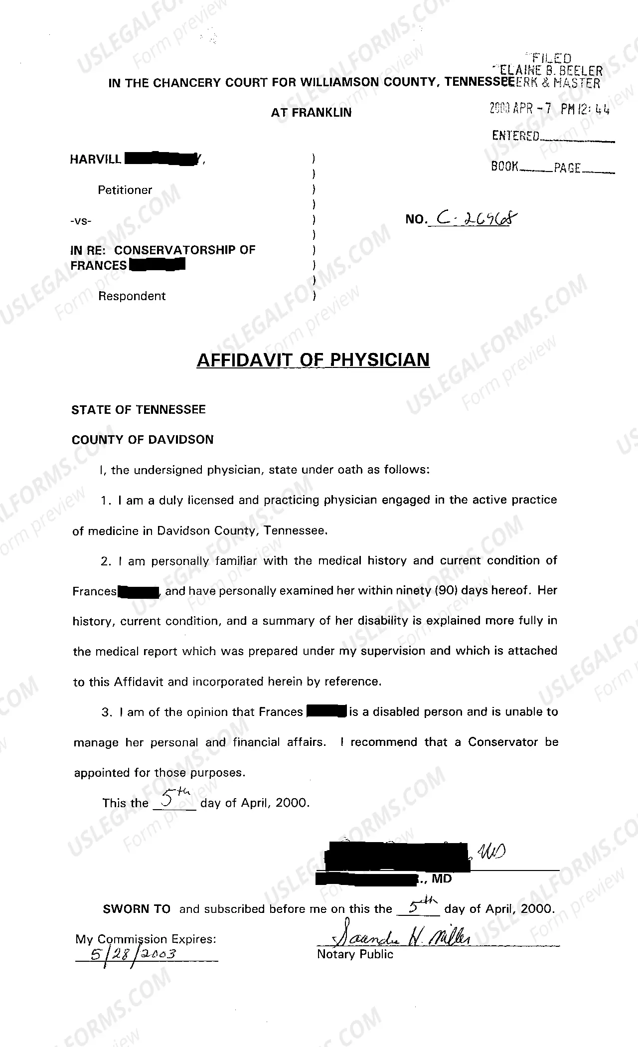 Preview A02 Letters of Plenary Guardianship of The Person