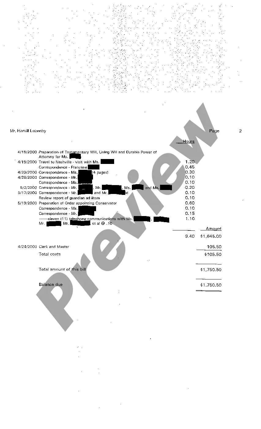 Preview A04 Statement of Fees of Attorney and Guardian Ad Litem