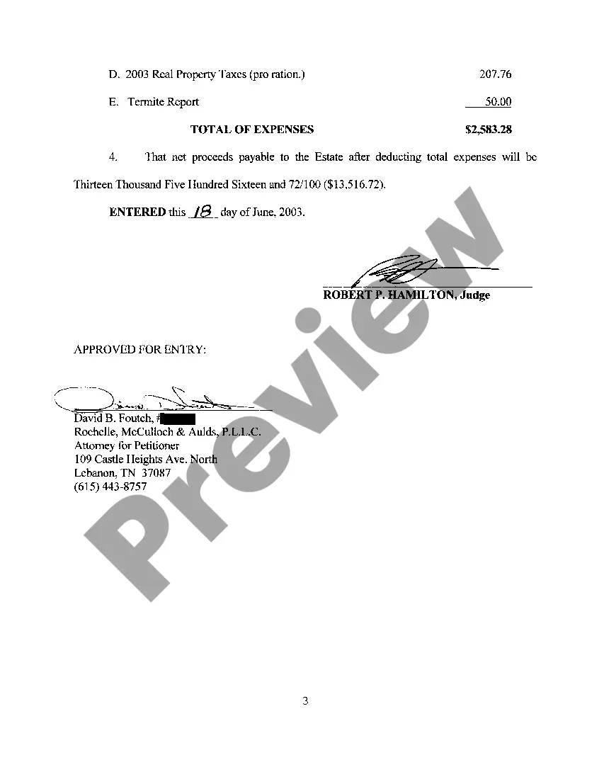 Get A09 Order Confirming Sale of Real Property Preview A09 Order Confirming Sale of Real Property
