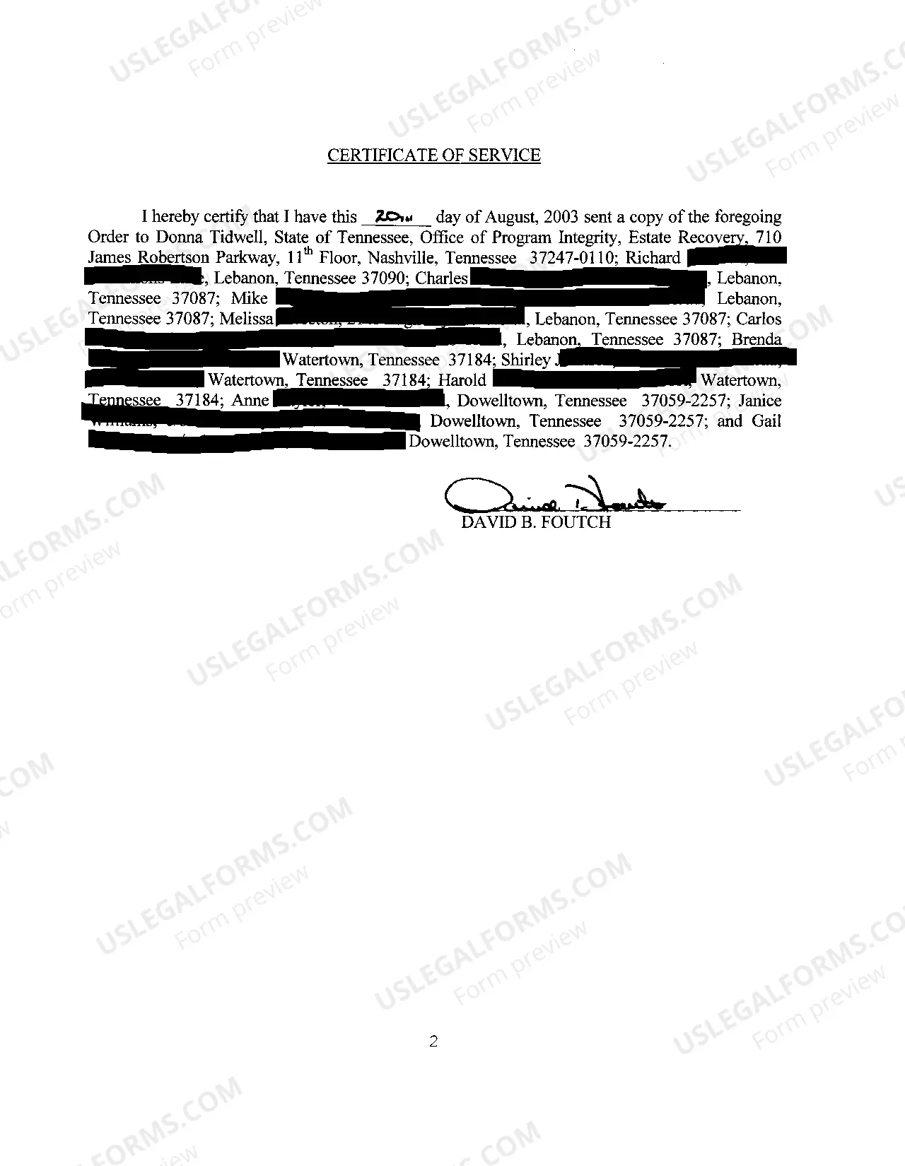 Preview A16 Order Approving Attorney's Fees