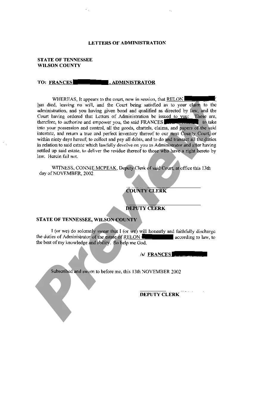 Get A02 Letters of Administration Preview A02 Letters of Administration