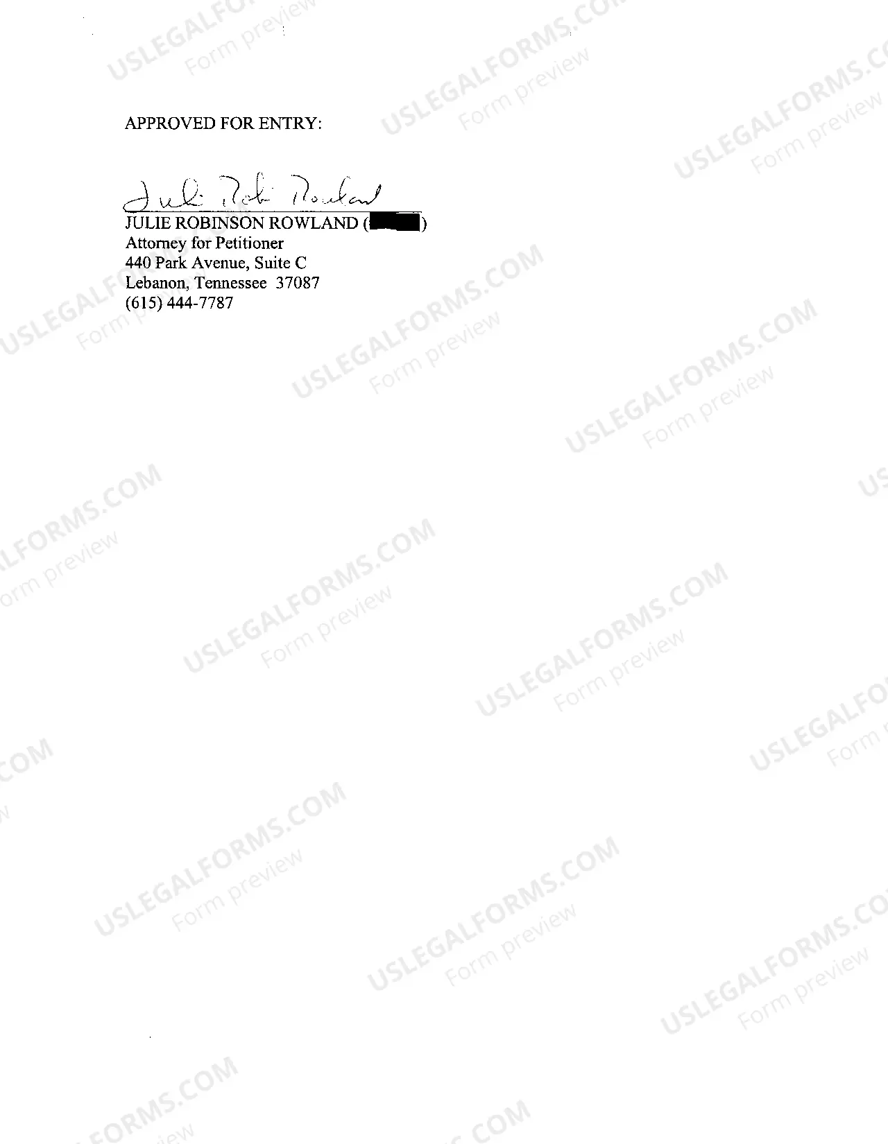 Preview A11 Order To Close Estate Without Detailed Accounting