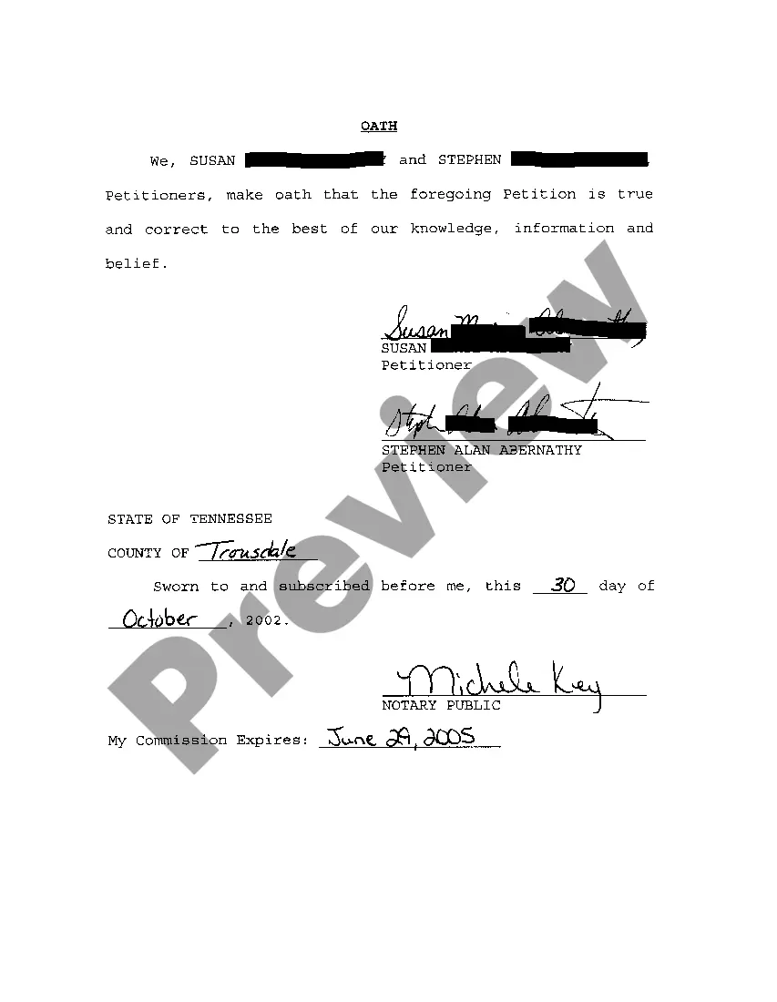 Preview A01 Petition To Appoint Conservator