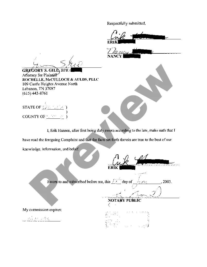 Get A01 Complaint For Declaratory Judgment And Damages Preview A01 Complaint For Declaratory Judgment And Damages