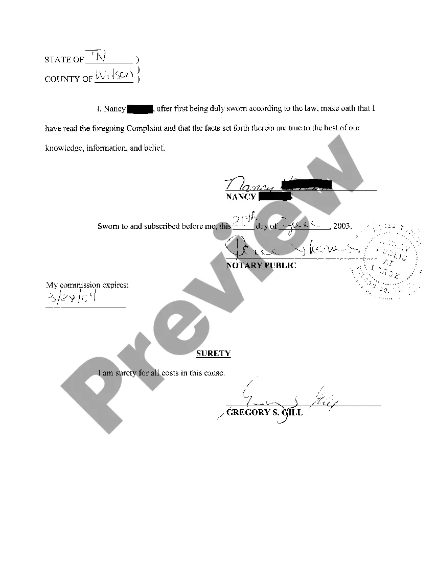 Get A01 Complaint For Declaratory Judgment And Damages Preview A01 Complaint For Declaratory Judgment And Damages