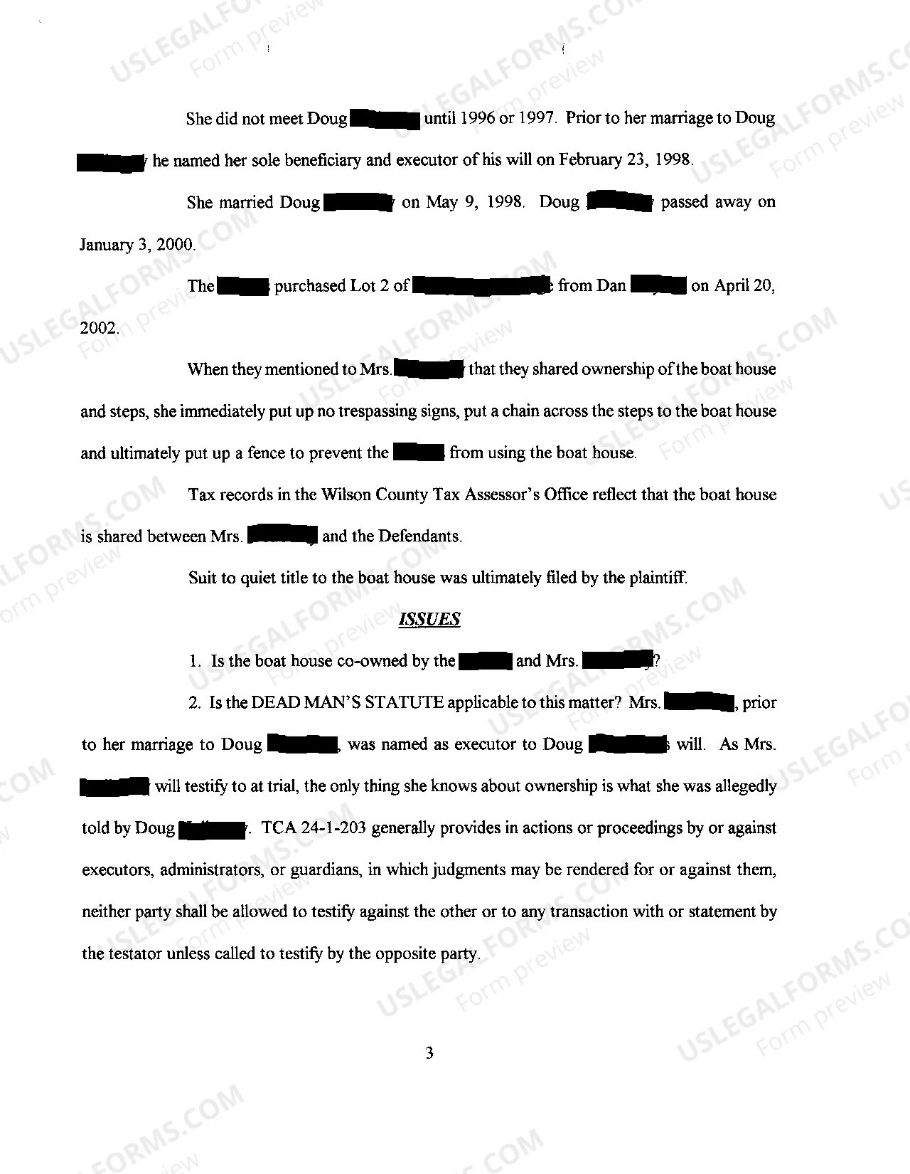 Preview A08 Trial Brief of Defendant