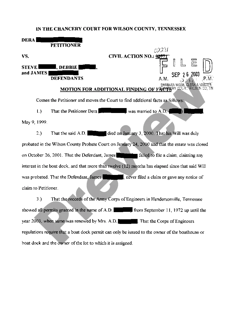 Preview A11 Motion For New Trial