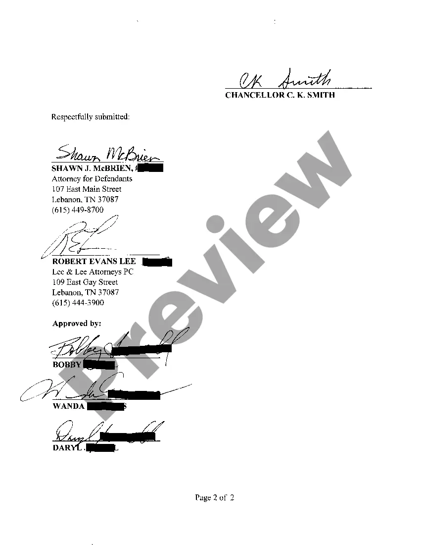 Preview A05 Agreed Order regarding fencing of property