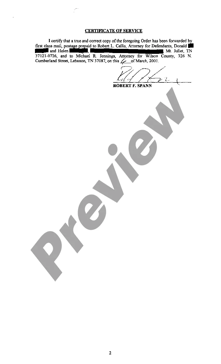 Preview A08 Supplemental Order with Award to Plaintiff and Answer by Defendant