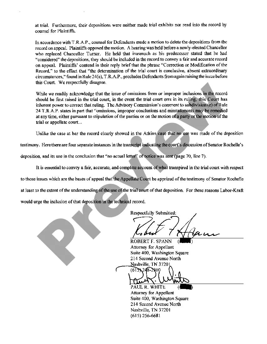 Preview A14 Response To Motion To Limit Documents To Be Included In the Appellate Record