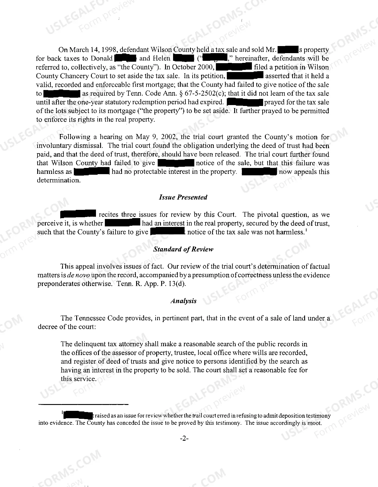 Preview A16 Judgment of Court of Appeals Affirming Trial Court