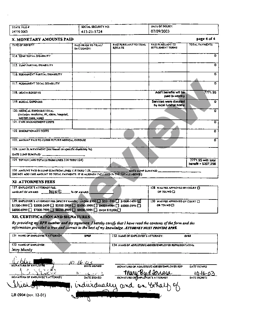 Get A03 Workers Compensation Statistical Data Form Preview A03 Workers Compensation Statistical Data Form