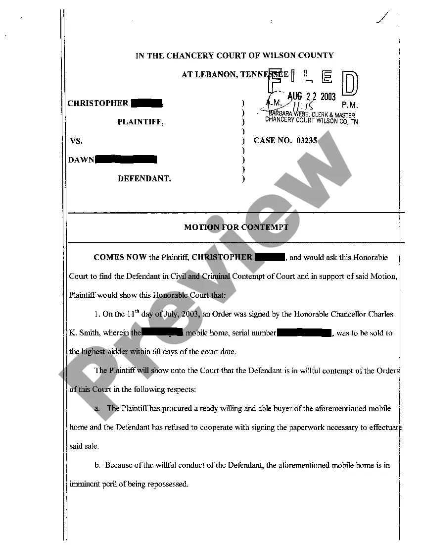 Get A02 Order to sell property Preview A02 Order to sell property