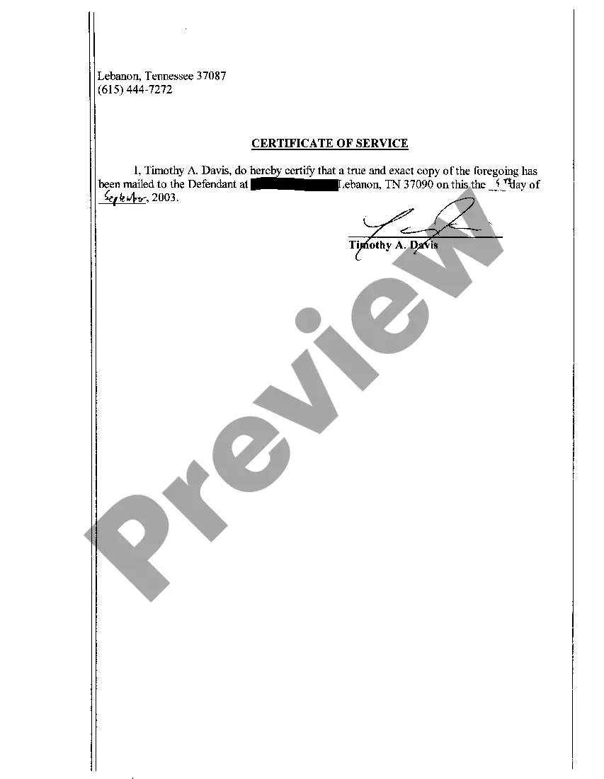 Preview A03 Notice of Constitutional Rights regarding contempt