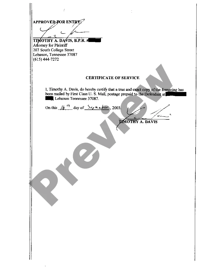 Get A05 Show Cause Order regarding contempt Preview A05 Show Cause Order regarding contempt