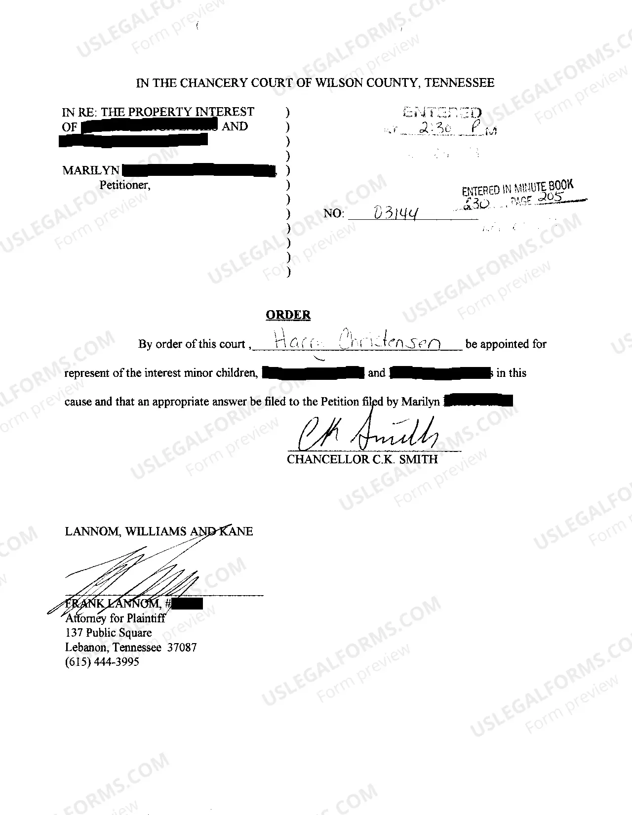 Preview A01 Petition to Reform Deed After Divorce Decree Order