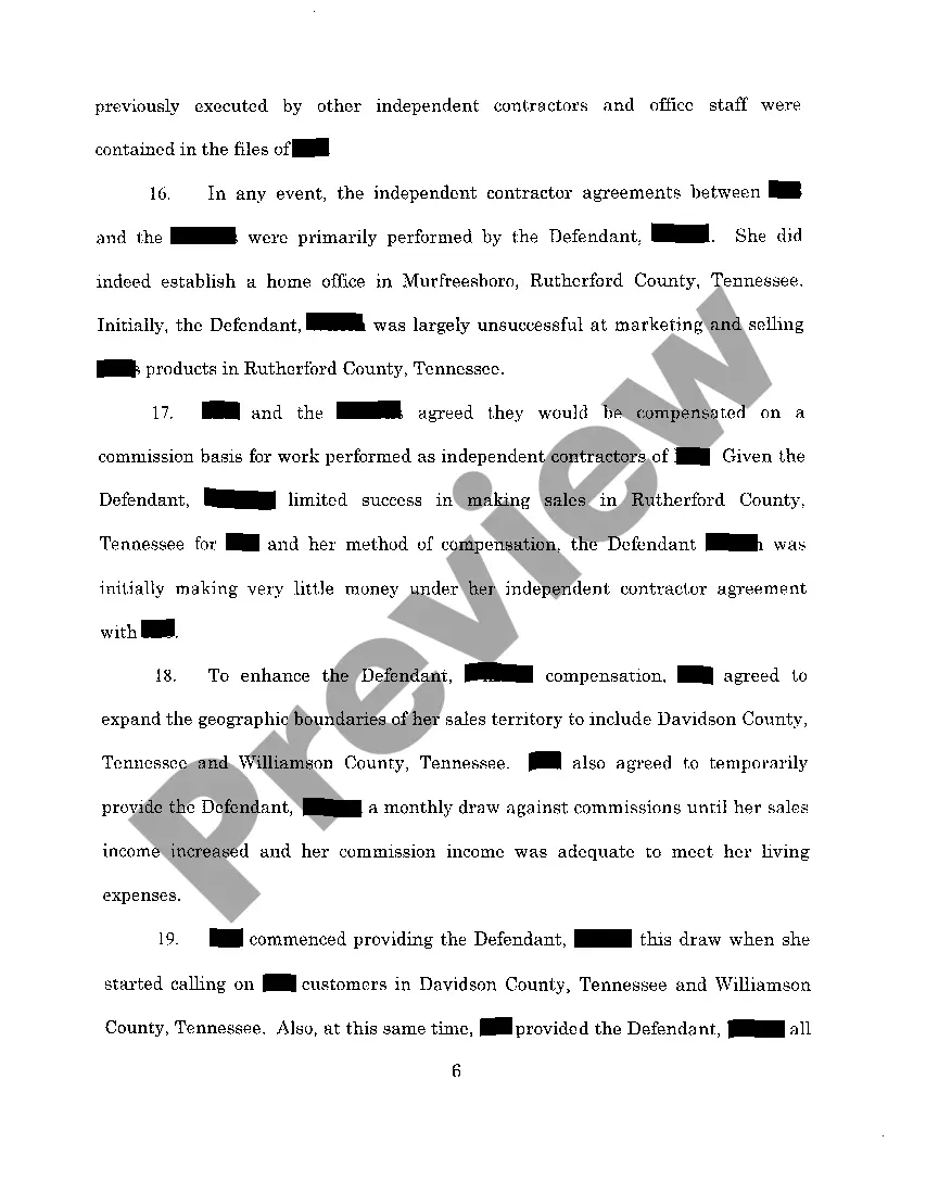 Preview A01 Verified Complaint alleging violation of confidentiality agreement