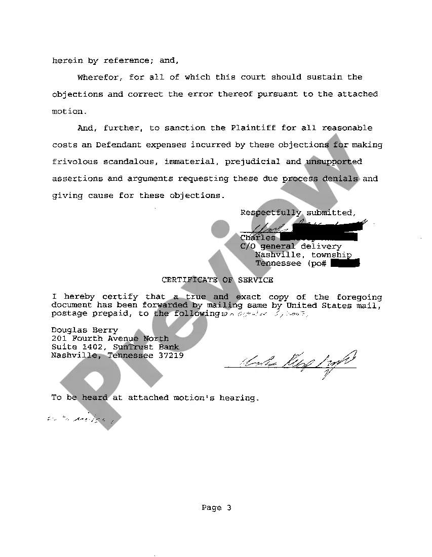 Get A07 Objection To Courts Orders Preview A07 Objection To Courts Orders