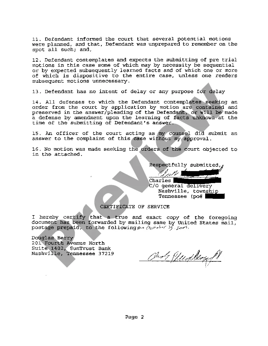 Get A07 Objection To Courts Orders Preview A07 Objection To Courts Orders