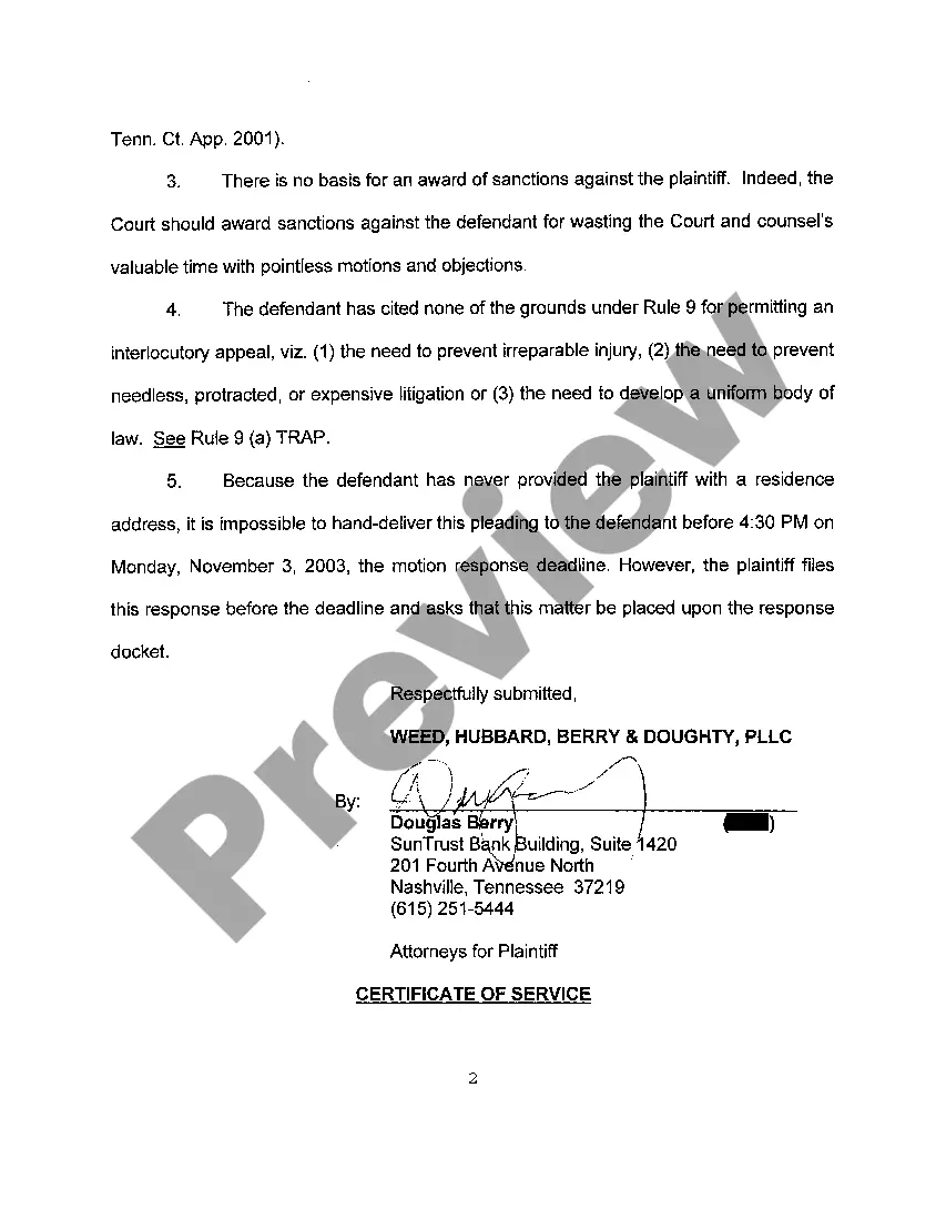 Get A08 Response In Opposition to Defendant's Motions Preview A08 Response In Opposition to Defendant's Motions