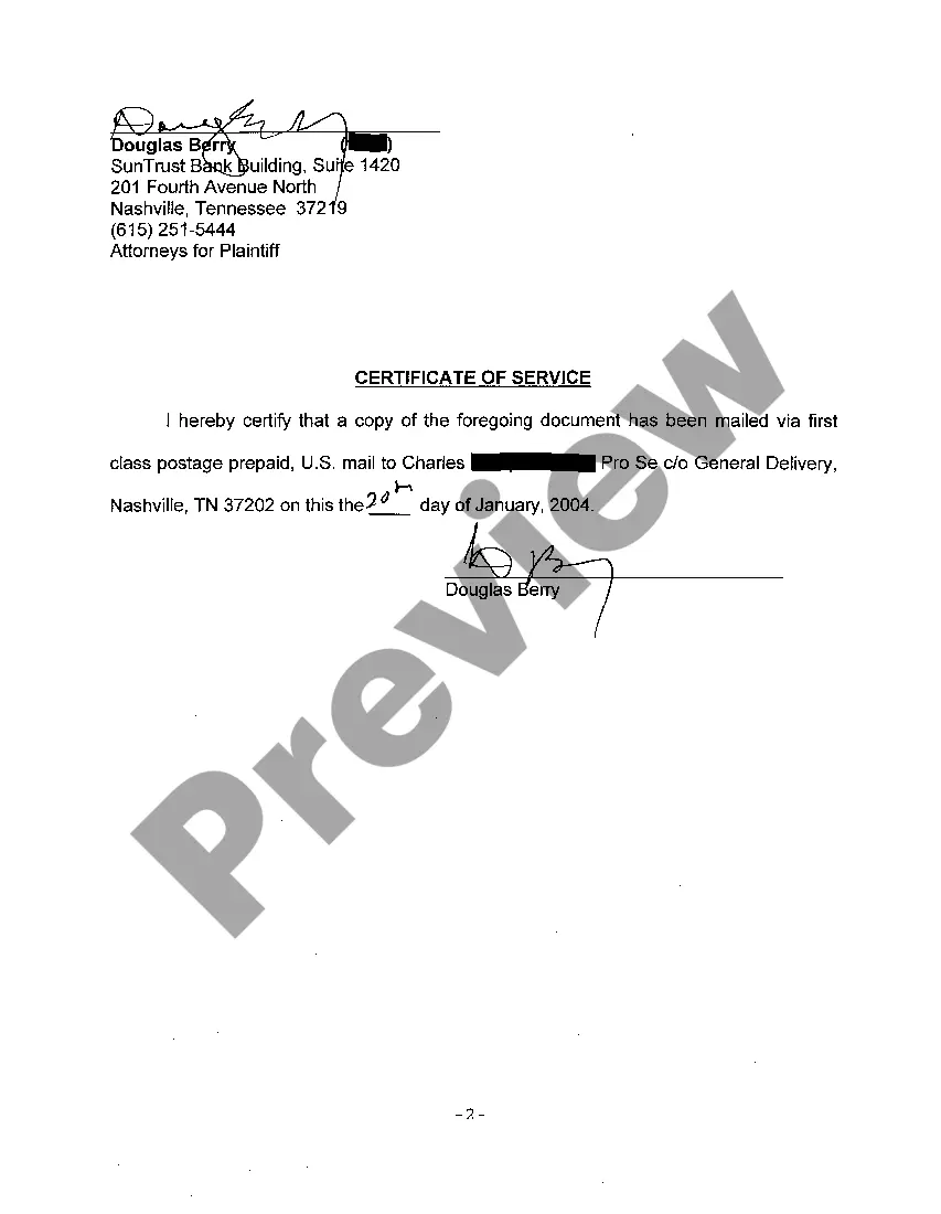 Get A10 Order of Voluntary Dismissal Preview A10 Order of Voluntary Dismissal