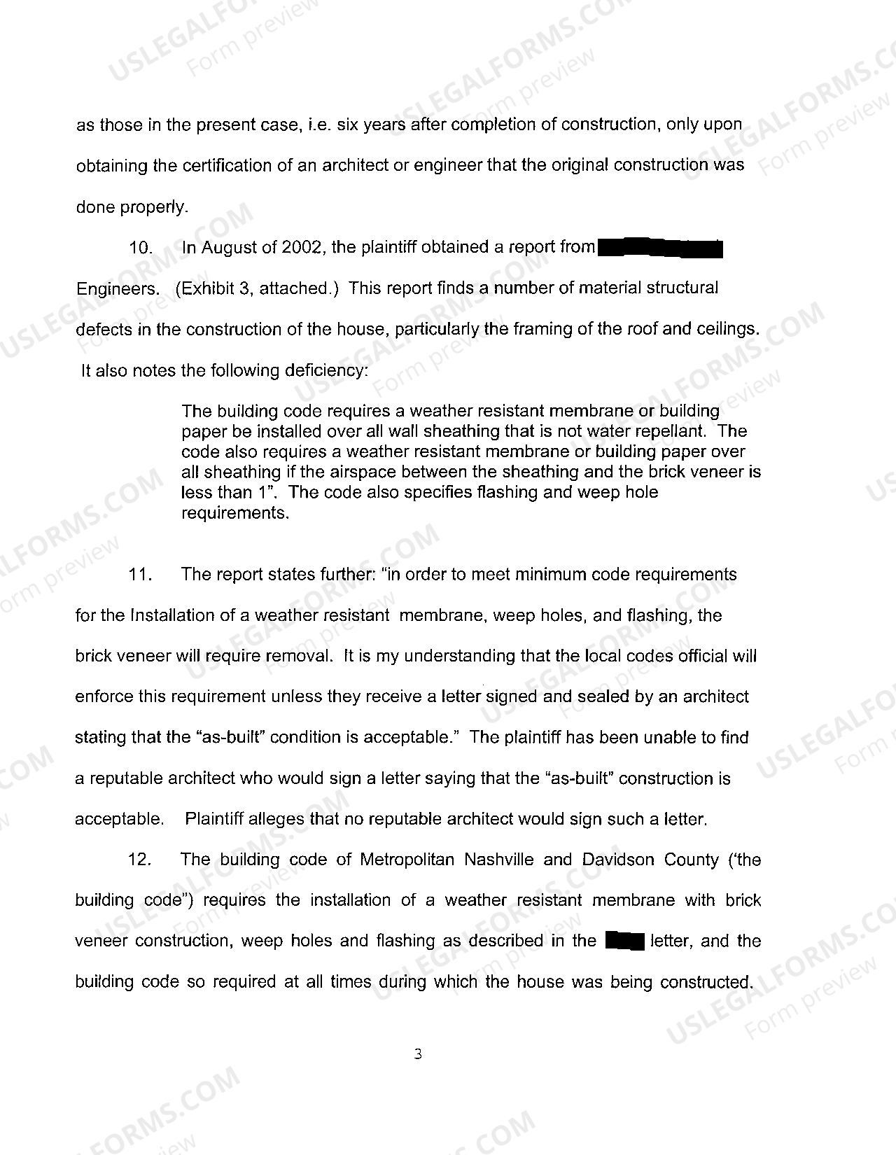 Tennessee Complaint regarding Misrepresentations in Sales Contract US