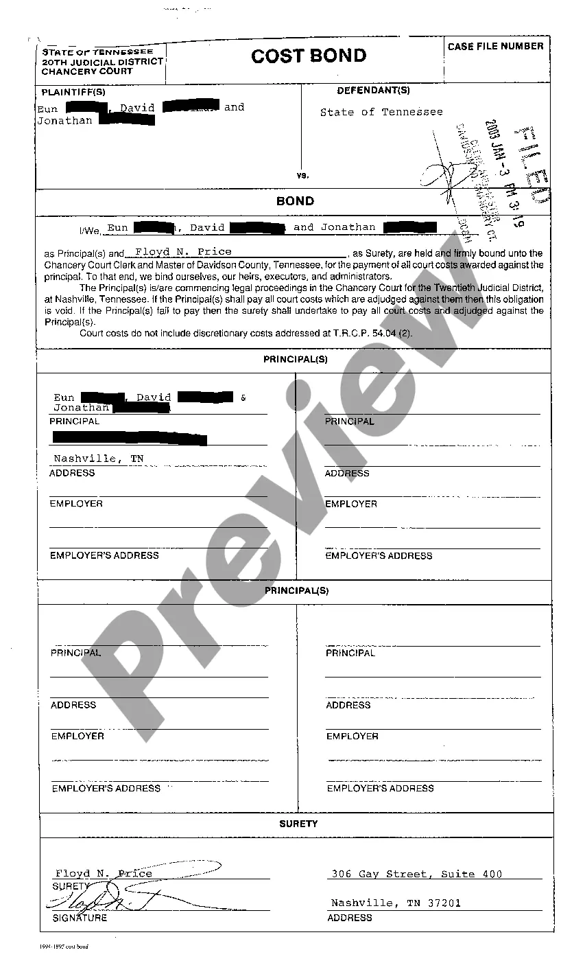 Preview A04 Order to dismiss for failure to prosecute