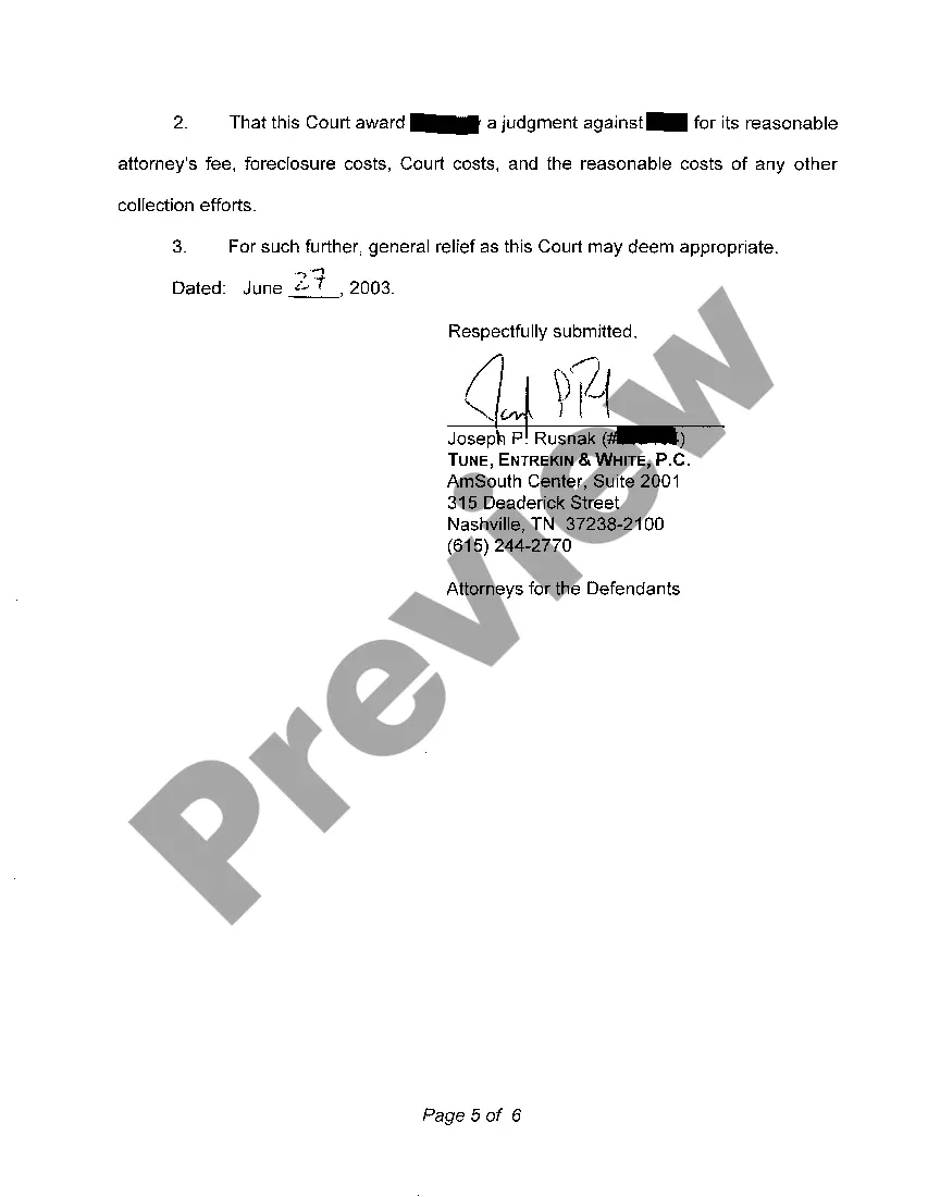 Preview A02 Proposed Injunction From Proceeding with Foreclosure Sale