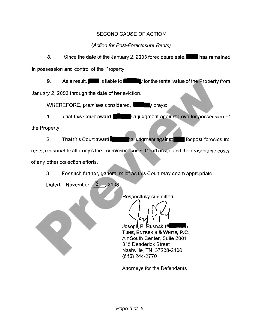 Preview A05 Amended And Restated Answer And Counterclaim