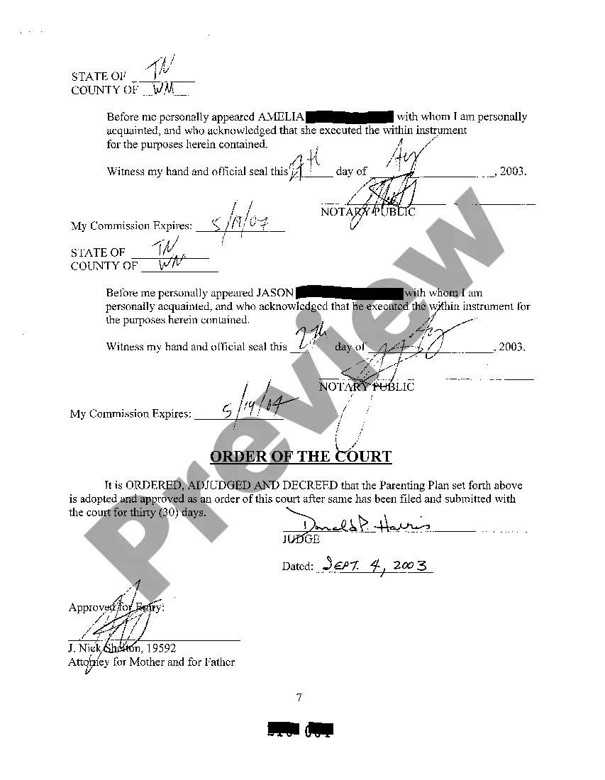 Get A03 Order of Parentage Preview A03 Order of Parentage