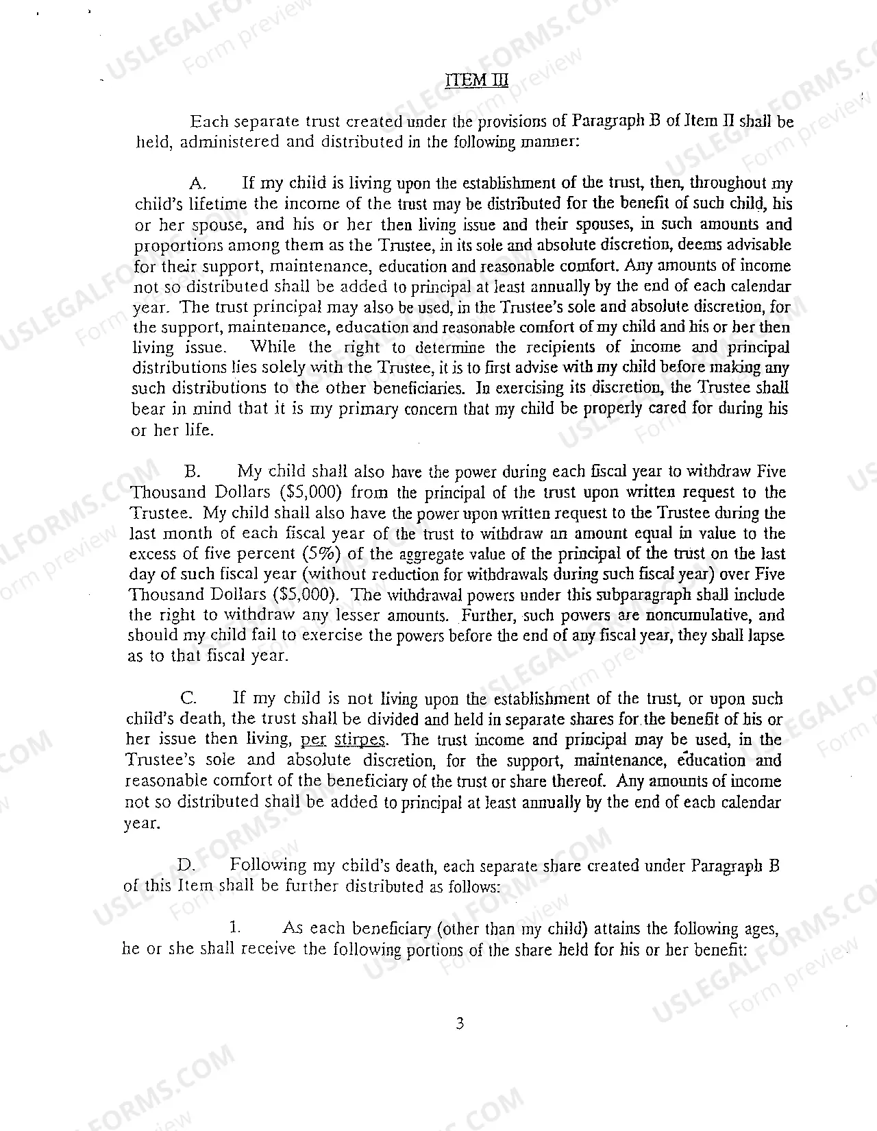 Preview A02 Trust Agreement