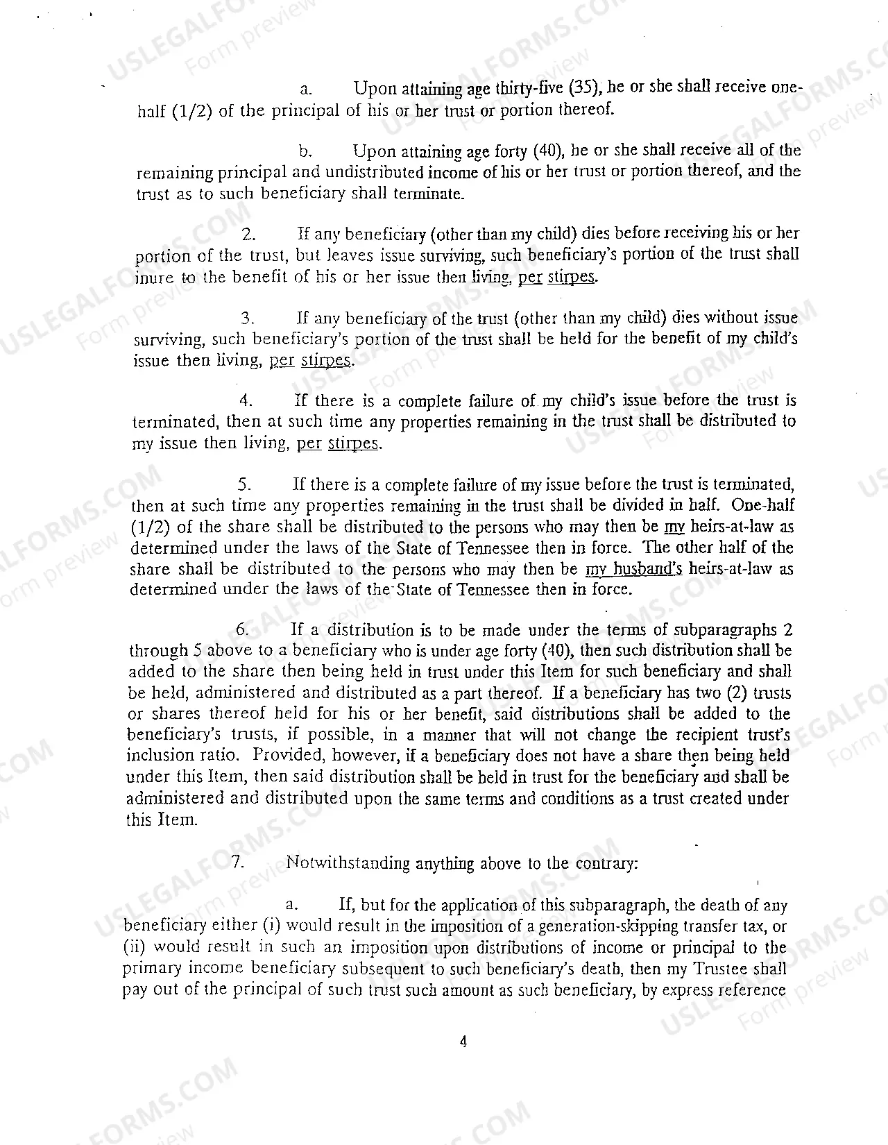 Preview A02 Trust Agreement