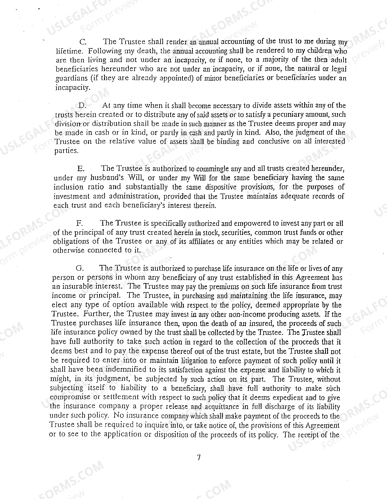 Preview A02 Trust Agreement