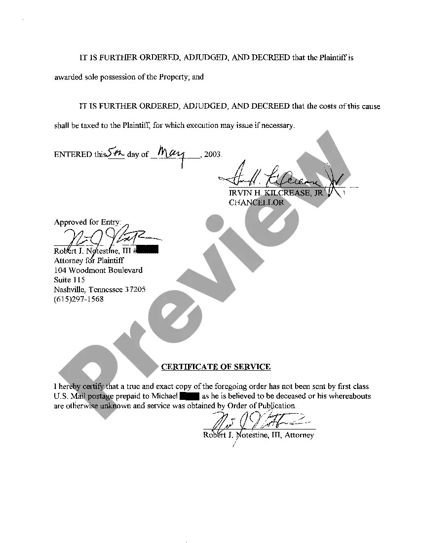 Preview A03 Default Judgment