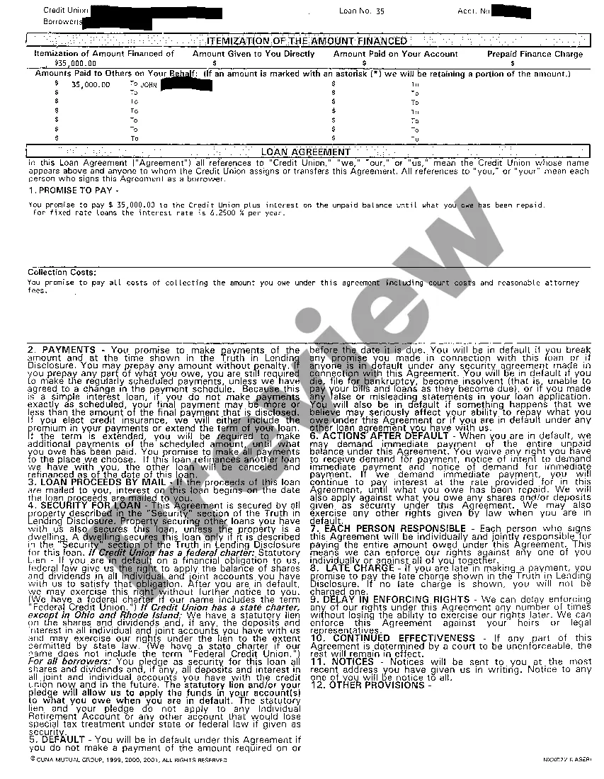 Get A03 Loan And Security Agreement Preview A03 Loan And Security Agreement