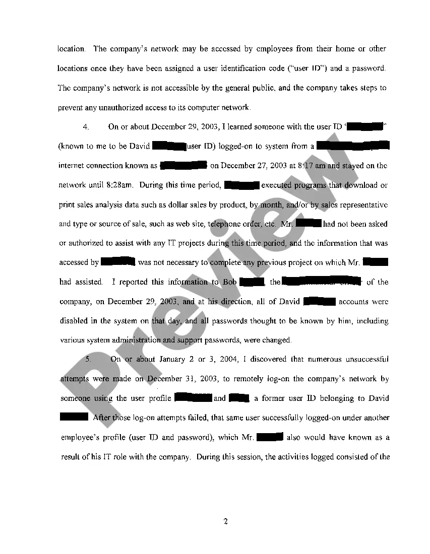 Preview A03 Affidavit of plaintiff's consultant