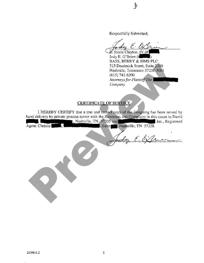 Preview A04 Motion For Temporary Restraining Order