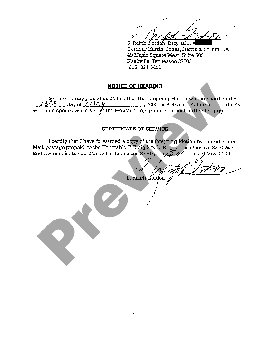 Tennessee Motion For Judgment On The Pleadings Is Judgment On The