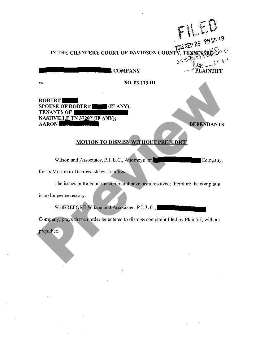 Preview A03 Answer to Complaint in Equity for Real Property of Deed of Trust