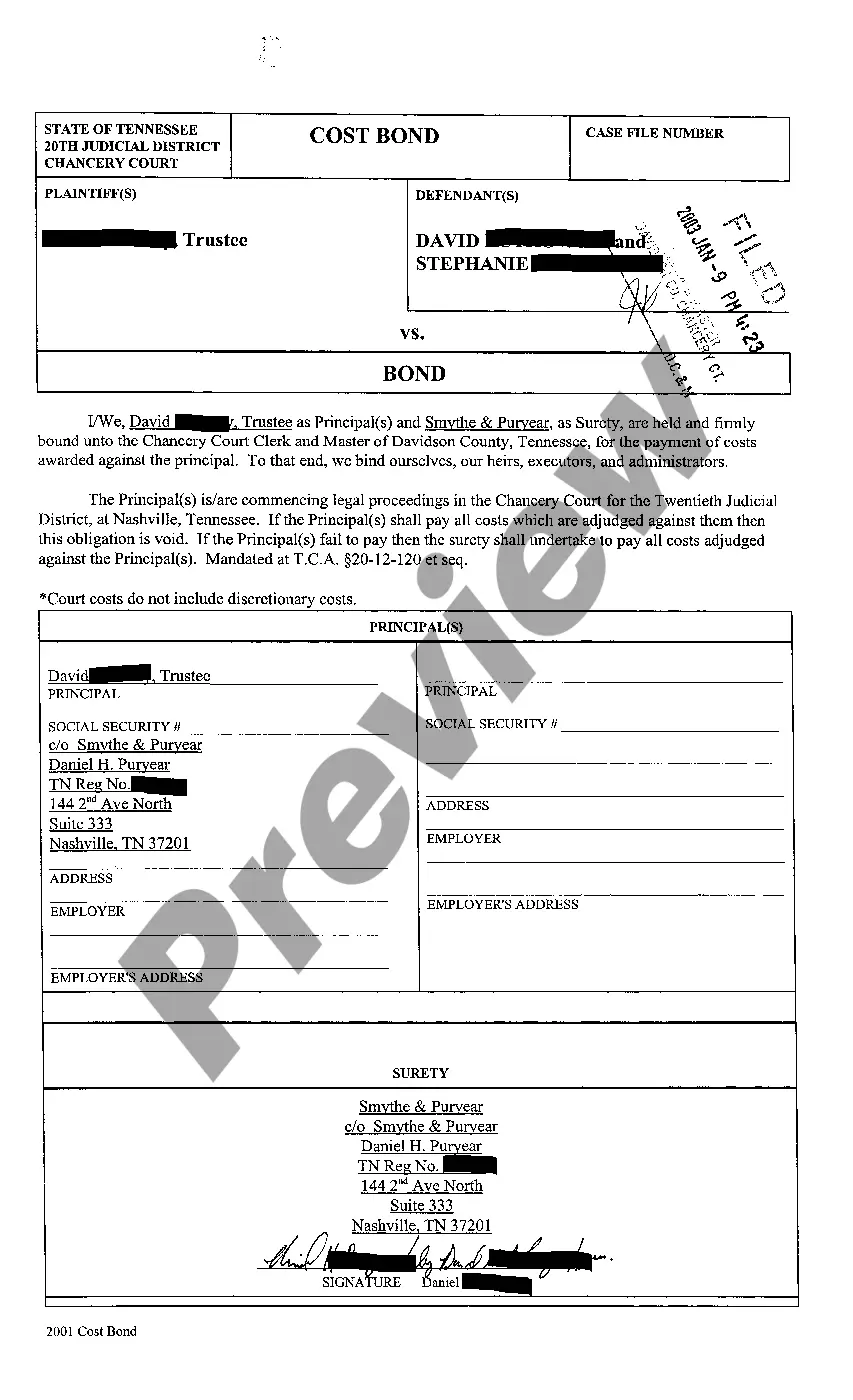 Preview A05 Deed of Trust Note for Monthly Installments on Loan