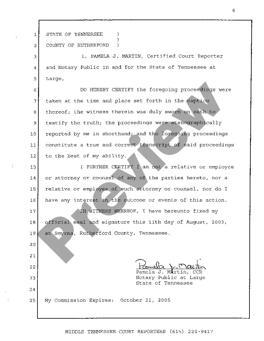 Get A06 Deposition excerpt regarding no continuance Preview A06 Deposition excerpt regarding no continuance