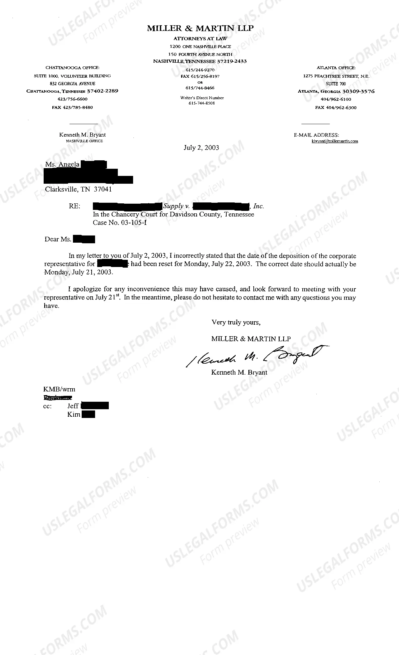 Preview A09 Deposition Exhibit regarding deposition notices