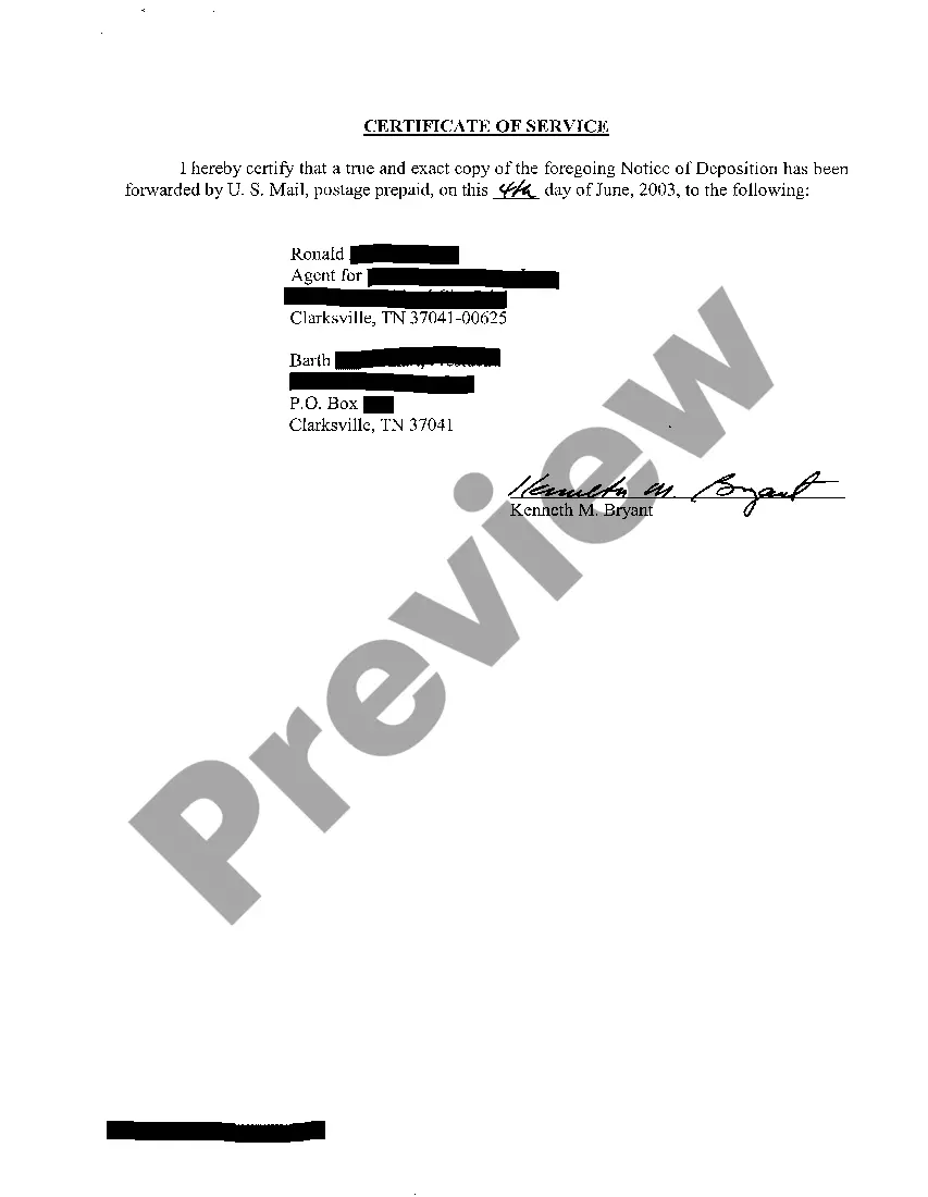Get A10 Notice of Deposition Preview A10 Notice of Deposition