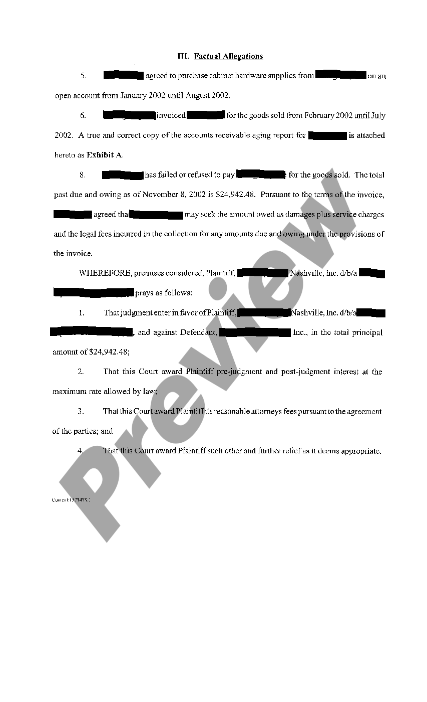 Statute Of Limitations For Breach Of Contract In Tennessee US Legal Forms