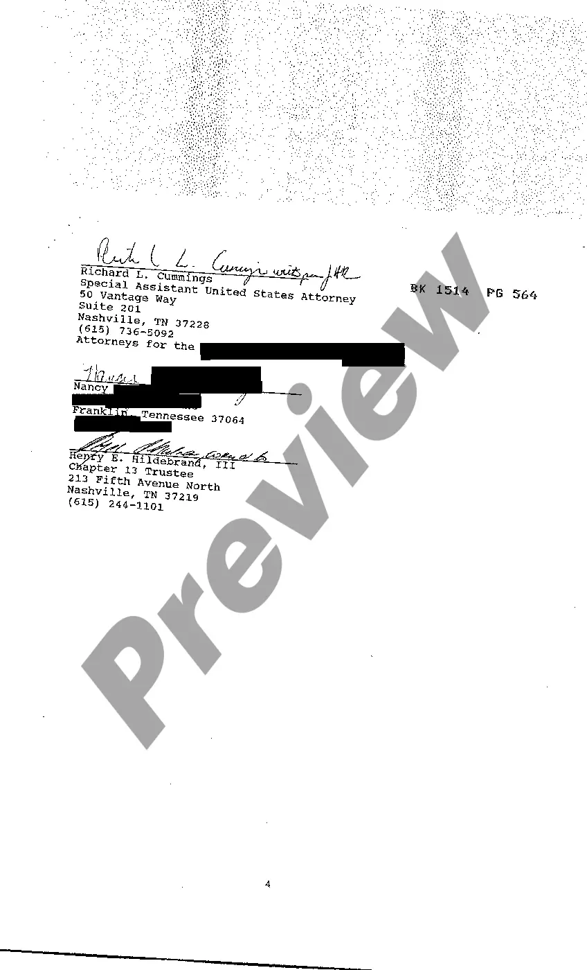 Preview Order Resolving Objections to Confirmation