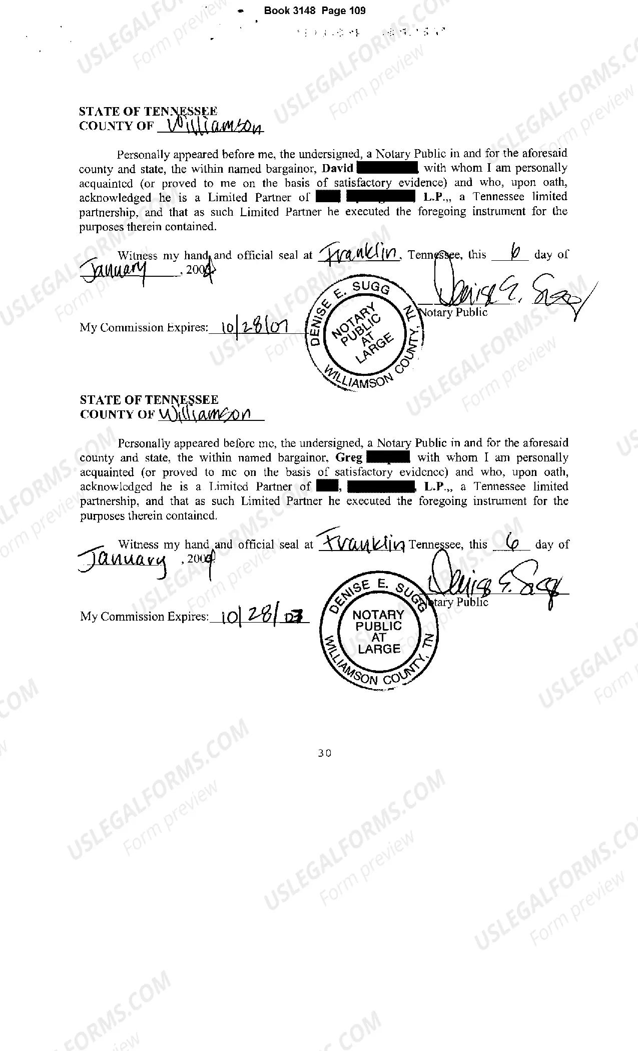 Preview Certificate of Domestic Limited Partnership