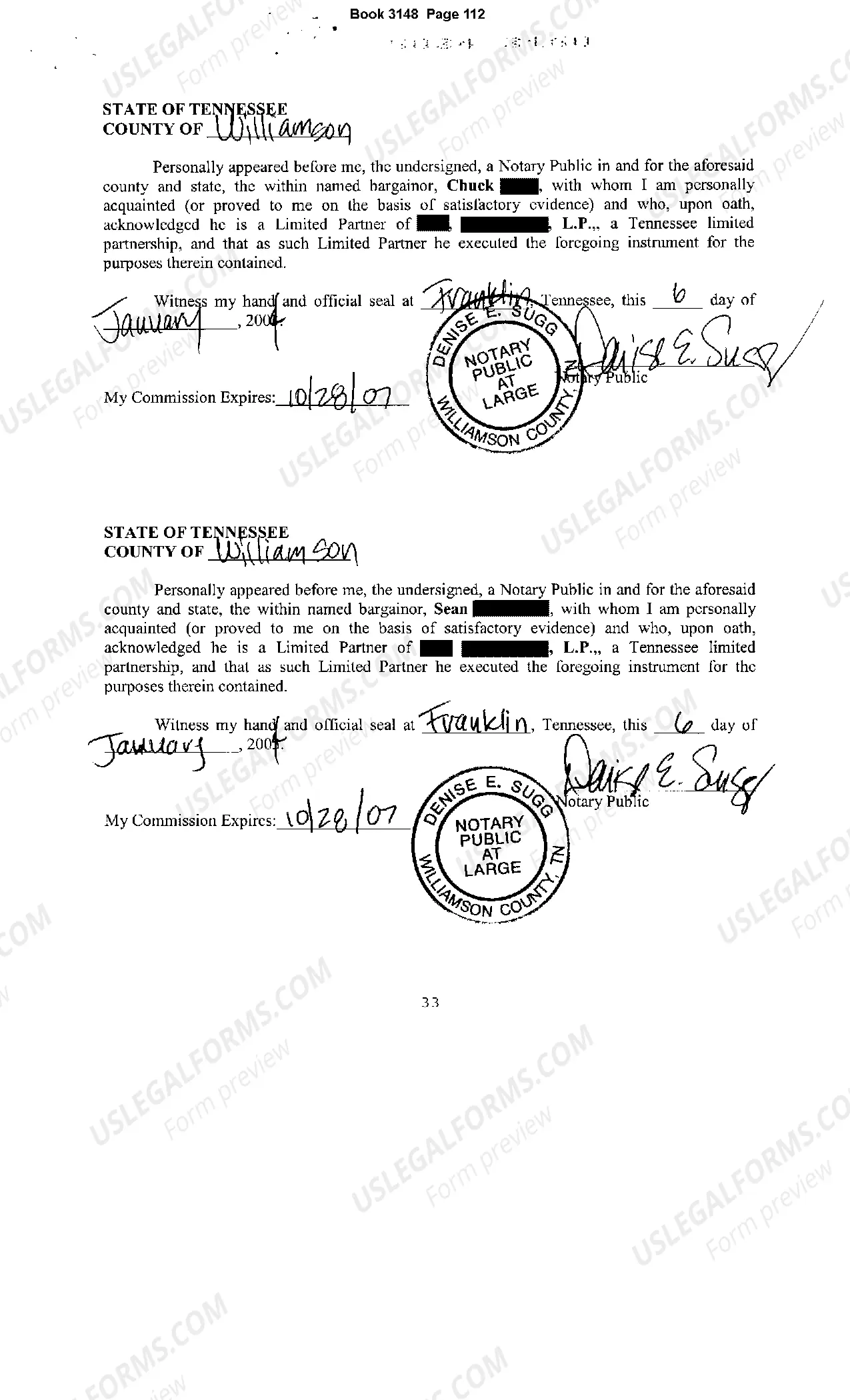 Preview Certificate of Domestic Limited Partnership
